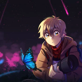 telescope butterfly David García Martínez Lalin's Curse Comic PFP