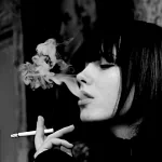 woman smoking PFP