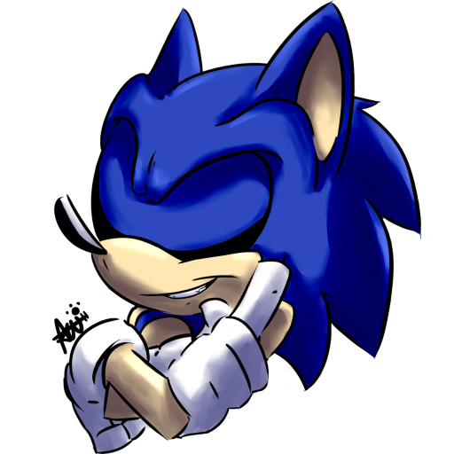 Sonic the Hedgehog Pfp by SilverSonic44