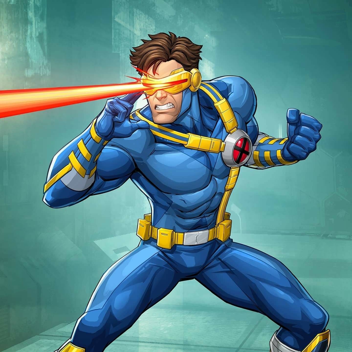Download Brown Hair Mutant Cyclops (Marvel Comics) Comic X-Men PFP