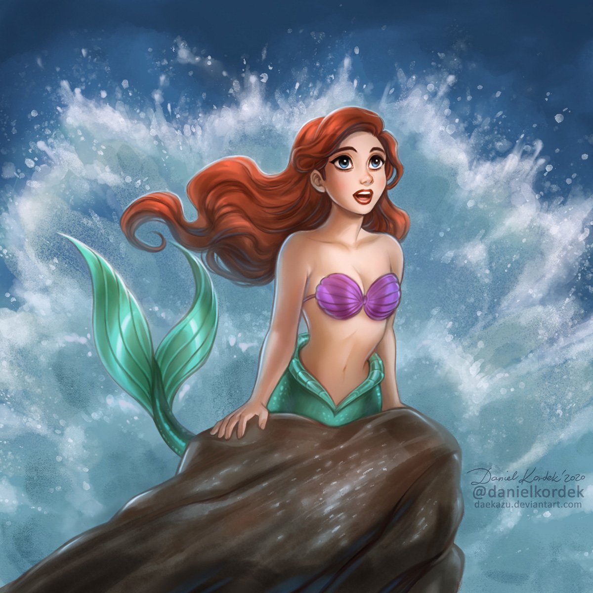 Download Red Hair The Little Mermaid Mermaid Ariel (The Little Mermaid) Movie The Little Mermaid (1989) PFP