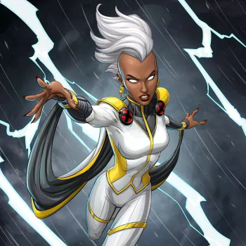 Storm (Marvel Comics) X-Men mutant white hair Comic PFP