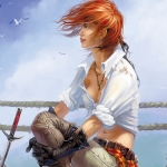 Fantasy Pirate Girl