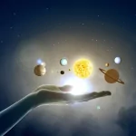 planet hand Sci Fi Solar System PFP