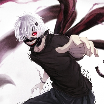 Download Ken Kaneki Mask Tokyo Ghoul Anime PFP