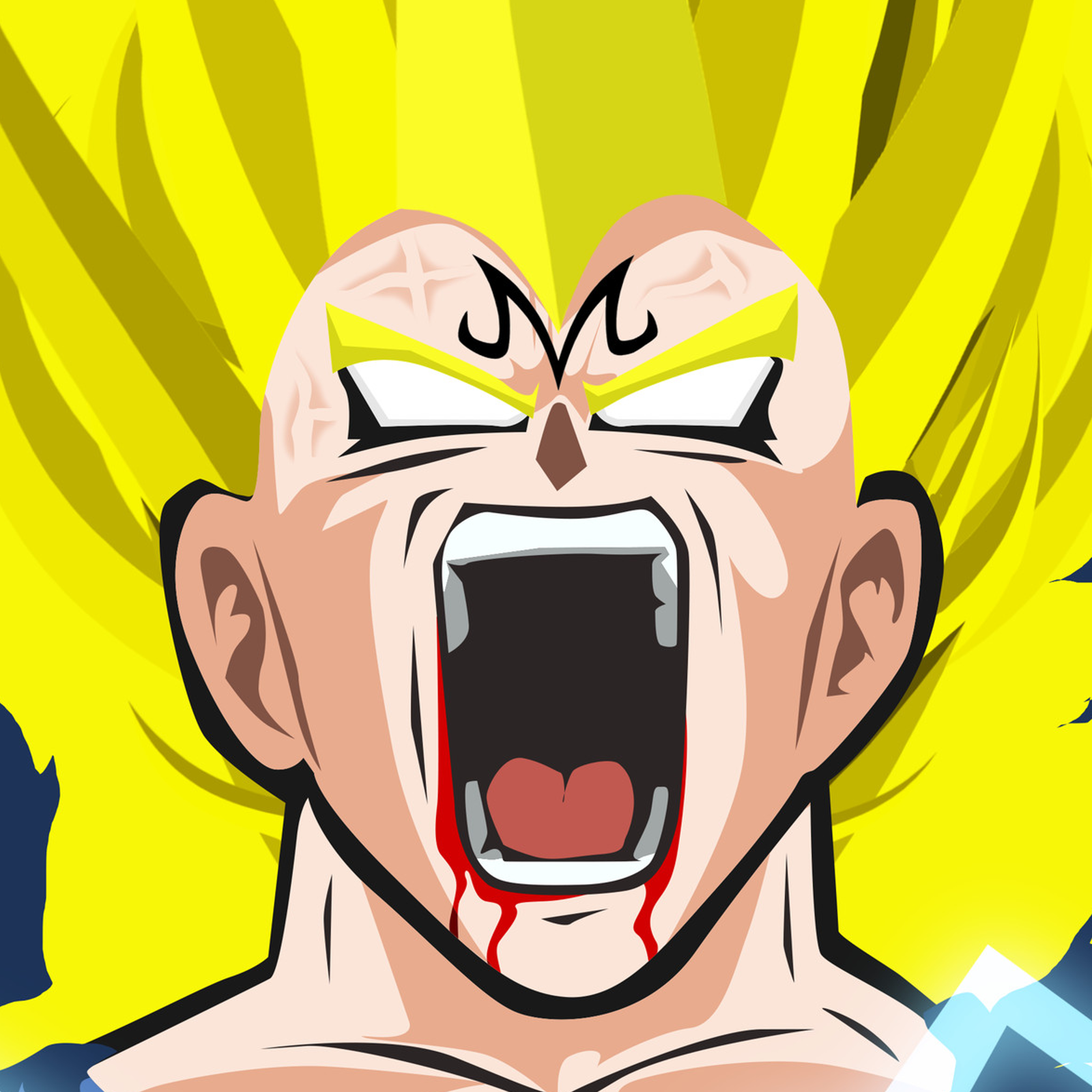 Download Super Saiyan 2 Vegeta (Dragon Ball) Anime Dragon Ball Z  PFP by BossLogic