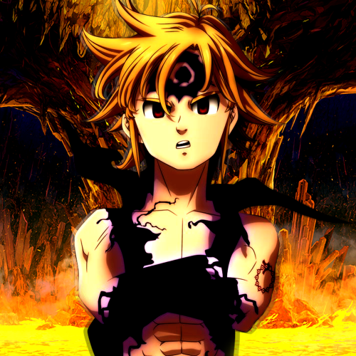 Download Blonde Red Eyes Meliodas (The Seven Deadly Sins) The Seven ...