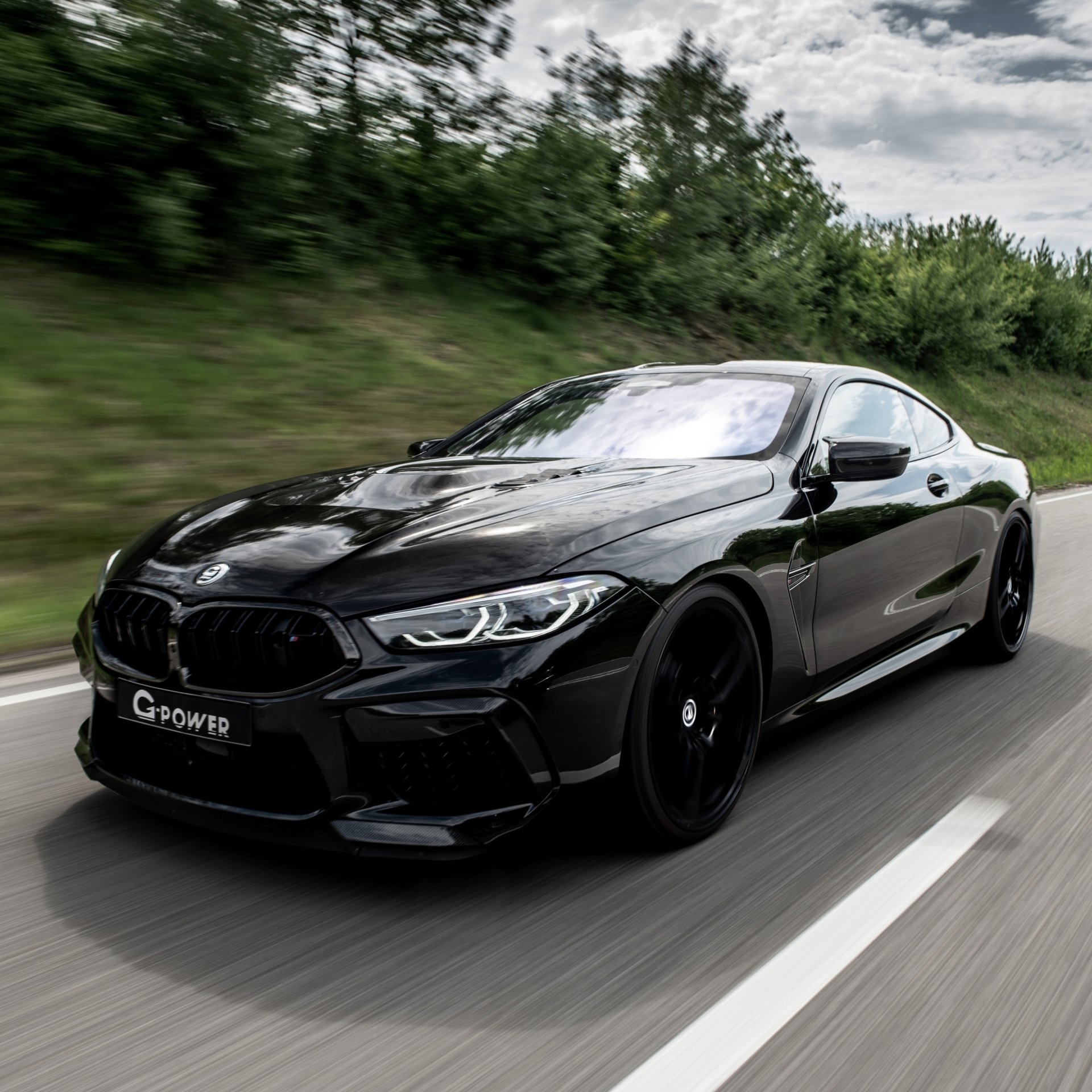 Download Grand Tourer Black Car Car BMW M8 BMW Vehicle PFP