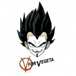 Download V For Vendetta Vegeta (Dragon Ball) Anime Dragon Ball Z PFP