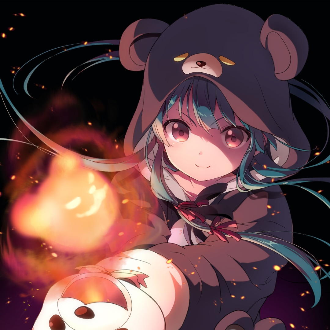 Bear anime girl pfp