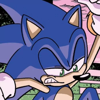 green eyes Sonic the Hedgehog video game PFP