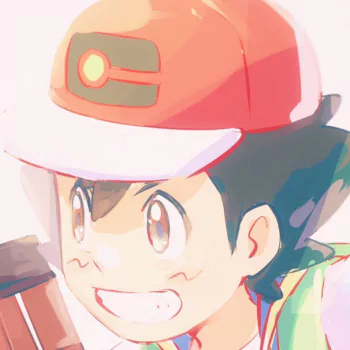 Pokemon smile cap black hair brown eyes Ash Ketchum Anime PFP