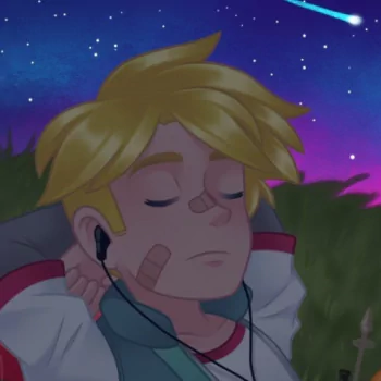 earbuds Final Space blonde Gary Goodspeed TV Show PFP