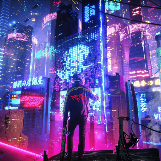 Sci Fi Cyberpunk Pfp by XuTeng Pan