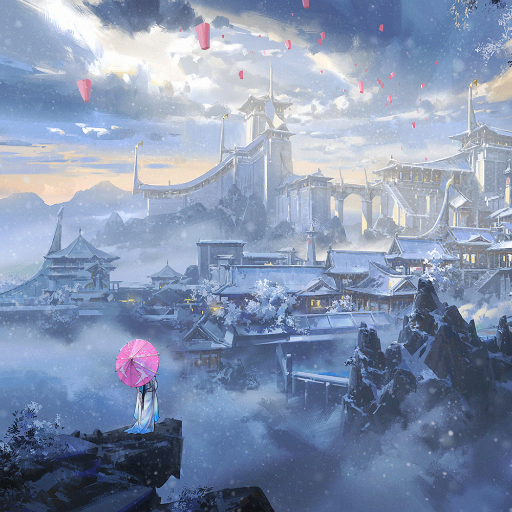 Fantasy City Pfp by Ling Xiang