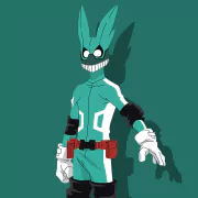 minimalist Izuku Midoriya Anime My Hero Academia minimalist anime PFP