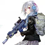 rifle Anime headphones PFP