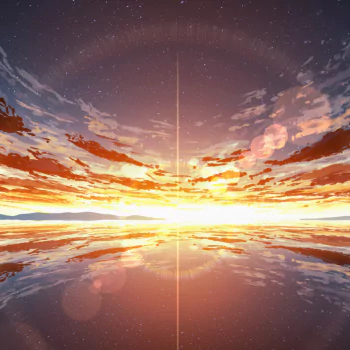 starry sky cloud sky Anime anime sunset Sky Anime PFP