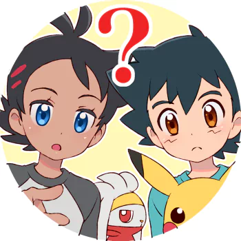 brown eyes blue eyes Pokemon Pikachu Raboot (Pokémon) Goh (Pokémon) Ash Ketchum Anime PFP