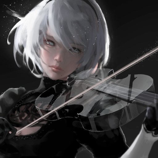 Download YoRHa No.2 Type B Violin NieR: Automata Video Game PFP