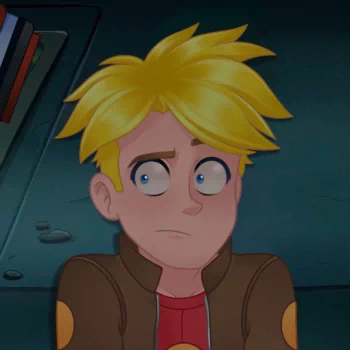 jacket blue eyes blonde Final Space Gary Goodspeed TV Show PFP