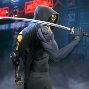 Ghostrunner video game PFP