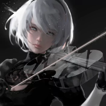  NieR Playing Violin by Wang Ling