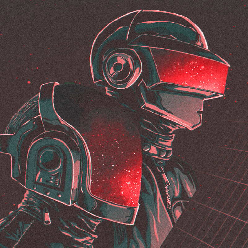 Retro Wave Pfp by JoryDit