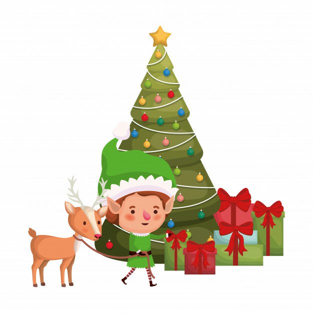 Download Gift Rudolph (Reindeer) Elf Christmas Tree Christmas Holiday PFP