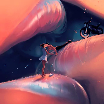  A Kiss by Cyril Rolando