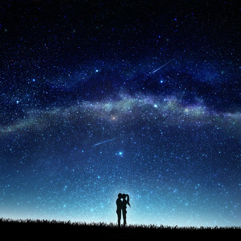 Download Starry Sky Couple Anime Anime Couple Anime Matching PFP