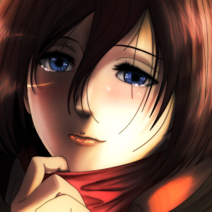 Download Attack On Titan Mikasa Ackerman Anime PFP by IIYametaII