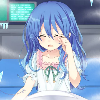 tears blue hair Yoshino (Date A Live) Date A Live Anime PFP