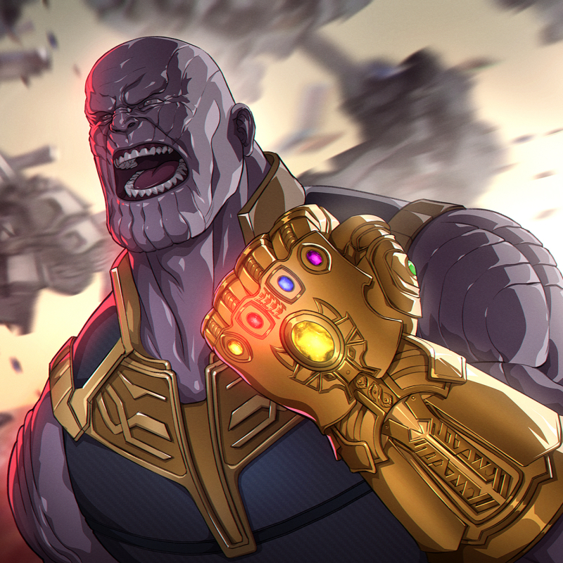 Thanos Pfp by Franklin Vincent