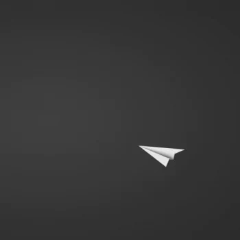 minimalist airplane vector artistic PFP