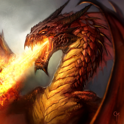 Red Dragon by Caio Monteiro