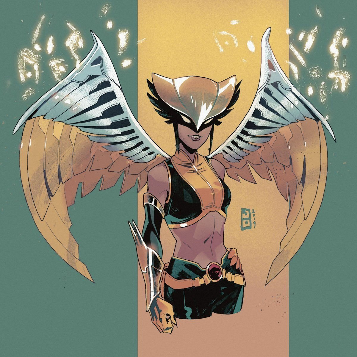 Download Wings DC Comics Kendra Sanders Hawkgirl (DC Comics) Comic PFP