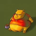 A stylized, disgruntled Winnie the Pooh holding a honey pot, used as a forum avatar for a movie discussion.