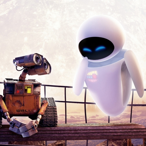 Wall-E and Eva
