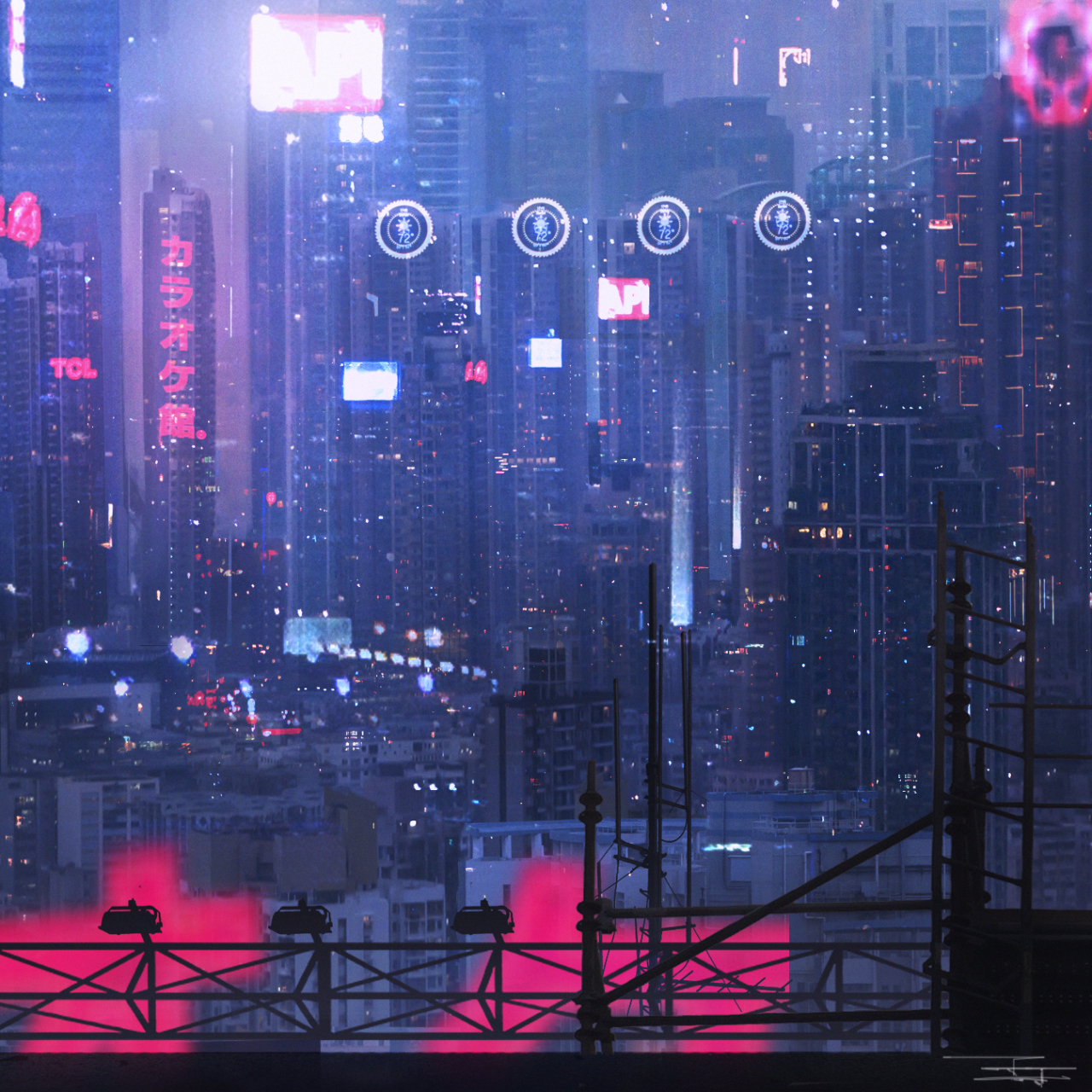 Sci Fi City Pfp by Jia Jun