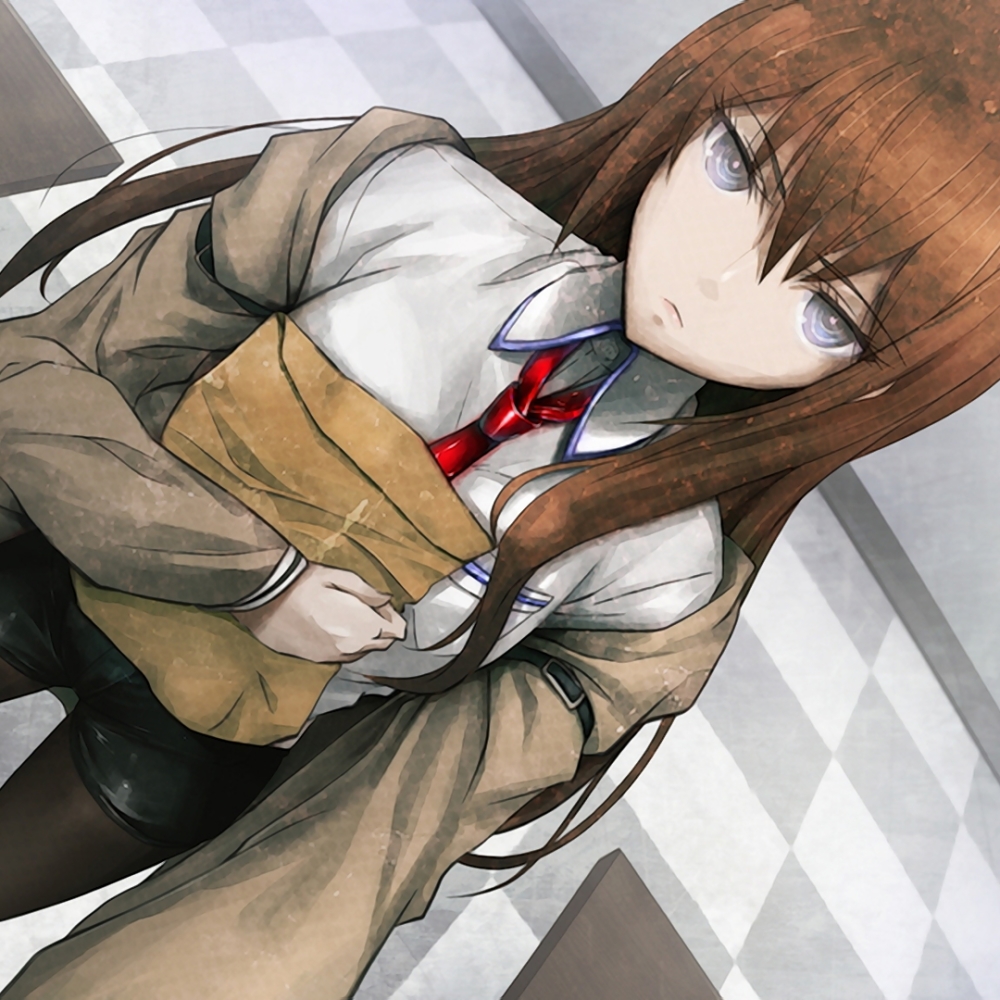 Download Kurisu Makise Anime Steins;Gate PFP