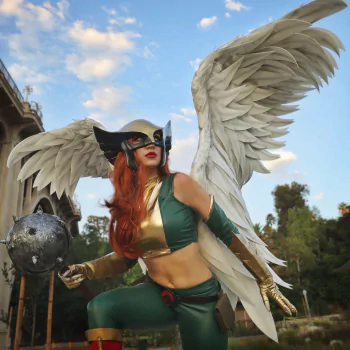 Shayera Hol cosplay Hawkgirl (DC Comics) woman PFP