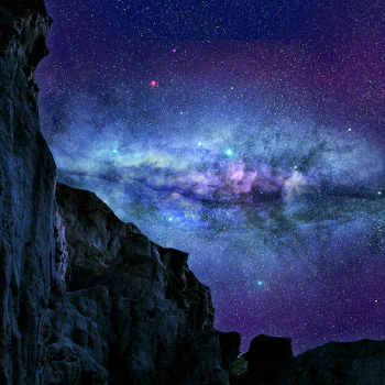  Milky Way Night Sky by QAuZ