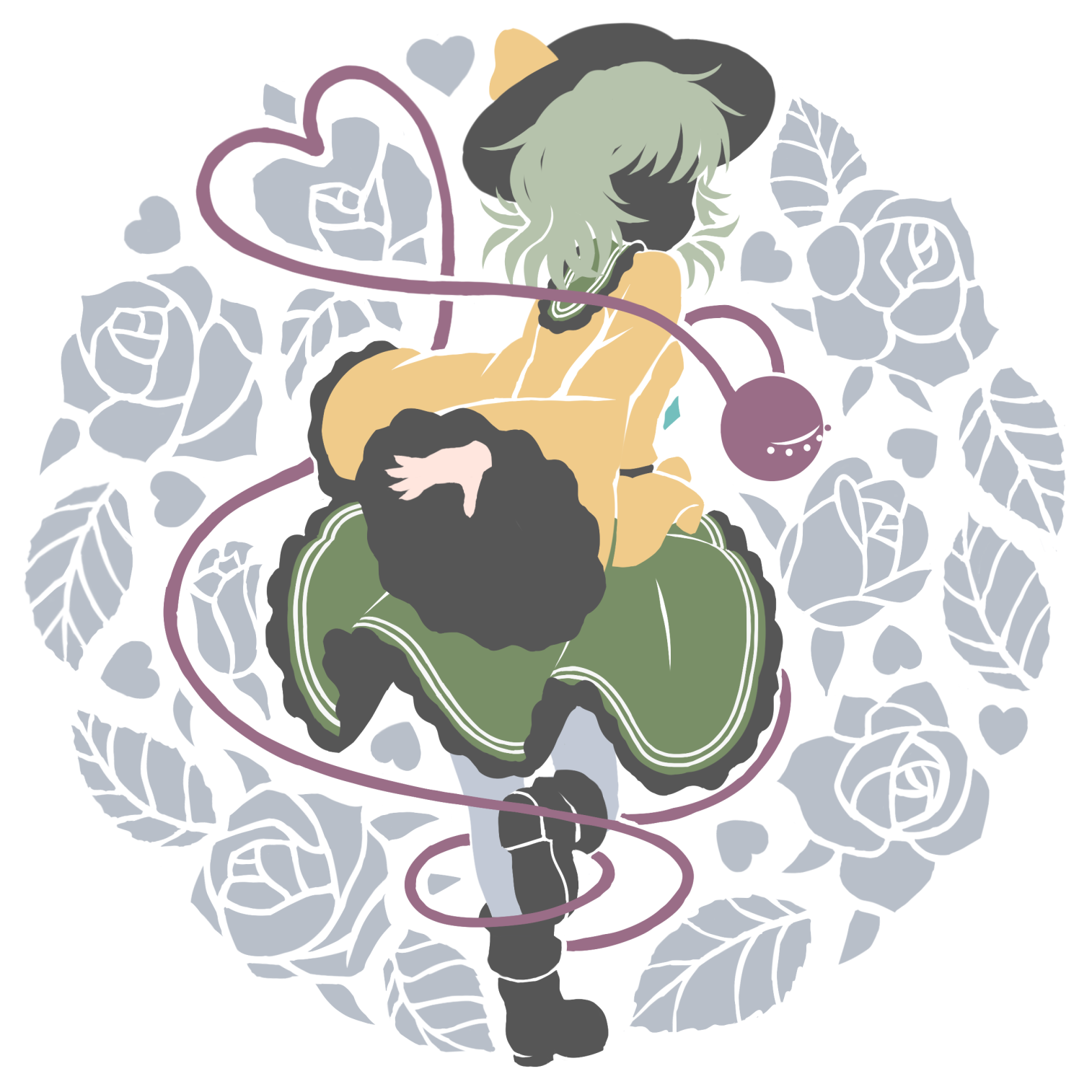 Download Koishi Komeiji Anime Touhou PFP