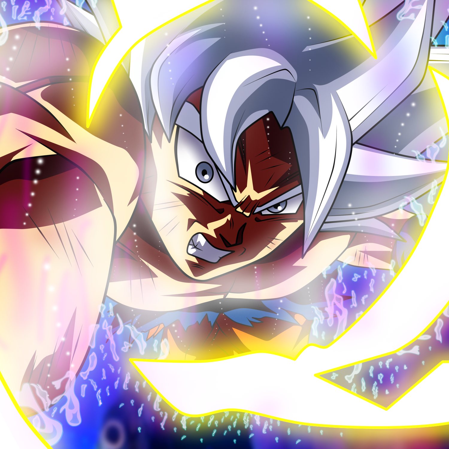 Download Ultra Instinct (dragon Ball) Goku Anime Dragon Ball Super Pfp