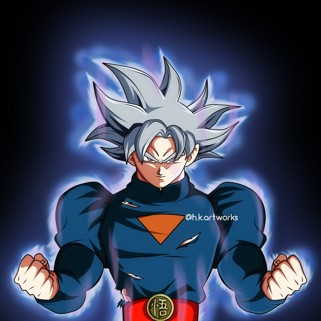 Goku Ultra Instinct Grand Priest by Hkartworks99