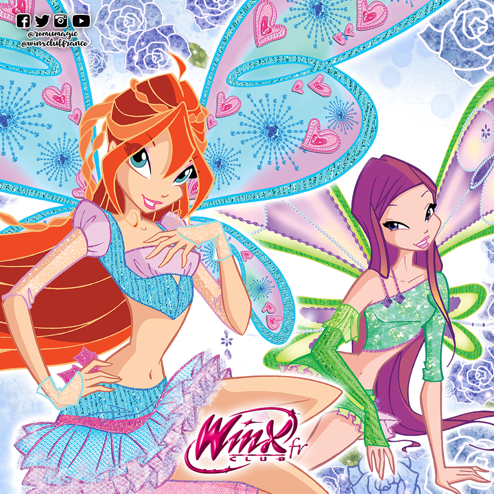 Download Winx Club Fairy Roxy (Winx Club) Bloom (Winx Club) TV Show PFP