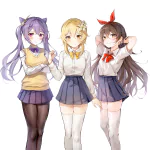 Keqing (Genshin Impact) Amber (Genshin Impact) Lumine (Genshin Impact) Genshin Impact video game PFP