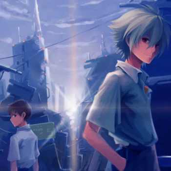  Kaworu Nagisa, Shinji Ikari