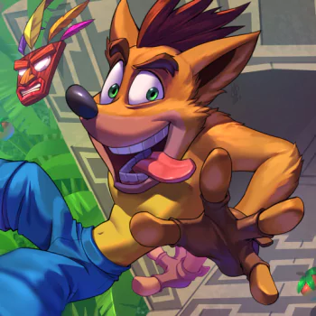 Crash Bandicoot (Character) video game Crash Bandicoot PFP